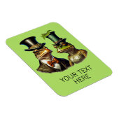 Kundenspezifischer Kern Funny Viktorianisch Frog C Magnet (Rechte Seite)