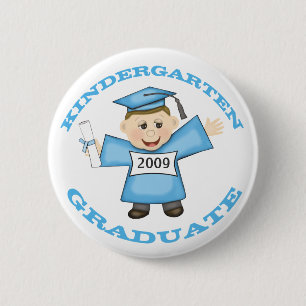 Kundenspezifischer Kindergarten-blauer Button