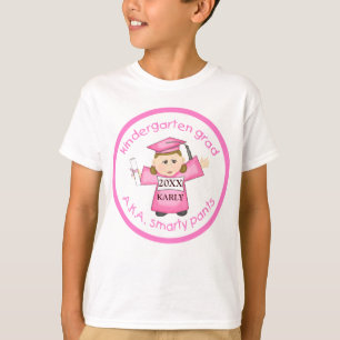 Kundenspezifischer Kindergarten-lustige graduierte T-Shirt