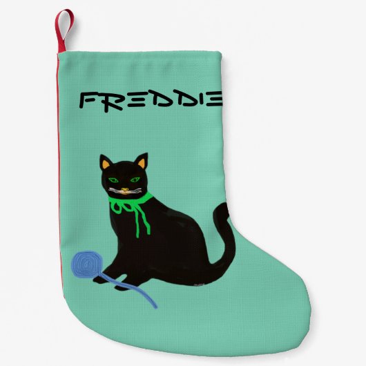 Kundenspezifischer Kleiner Weihnachtsstrumpf (Vorderseite)