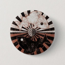 Kundenspezifischer Knopf/Tierkreis-Fische Button