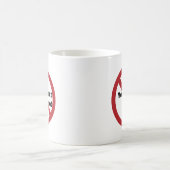 Kundenspezifischer Kreis mit Hieb Kaffeetasse (Mittel)