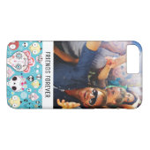 Kundenspezifischer lachender Schädel der Foto-u. Case-Mate iPhone Hülle (Rückseite (Horizontal))