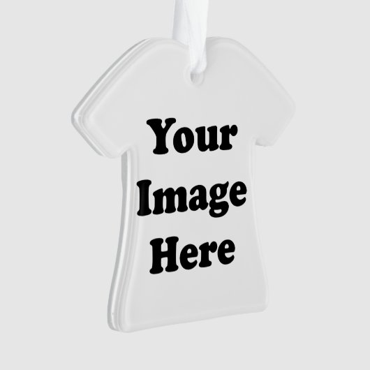 Kundenspezifischer leerer T - Ornament (Vorderseite)