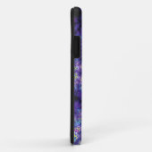 Kundenspezifischer lila Pastelltupfen iPhone 5 Case-Mate iPhone Hülle (Hinten/Rechts)