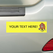 Kundenspezifischer lustiger Sasquatch Autoaufkleber (Auf Auto)