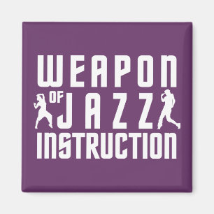 Kundenspezifischer Magnet der Jazz-Anweisung Farb