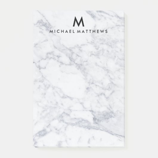 KUNDENSPEZIFISCHER MARMOR POST-IT KLEBEZETTEL (Vorderseite)