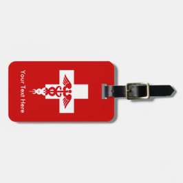 Kundenspezifischer medizinischer beruflicher gepäckanhänger