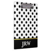 Kundenspezifischer mit Monogramm Klemmbrett (Rechts)