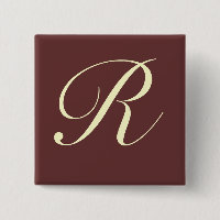 Kundenspezifischer Monogramm-Knopf - besonders