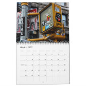 Kundenspezifischer New- York Kalender (Mär 2027)