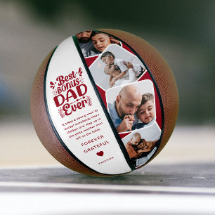 Kundenspezifischer Niedlicher Bonus Vater 4 Foto & Basketball