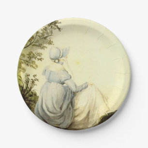 Kundenspezifischer Party-Teller Janes Austen Pappteller