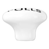 Kundenspezifischer personalisierter keramikknauf (Seitenansicht)