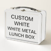 Kundenspezifischer personalisierter klassischer metall brotdose (Vorderseite)