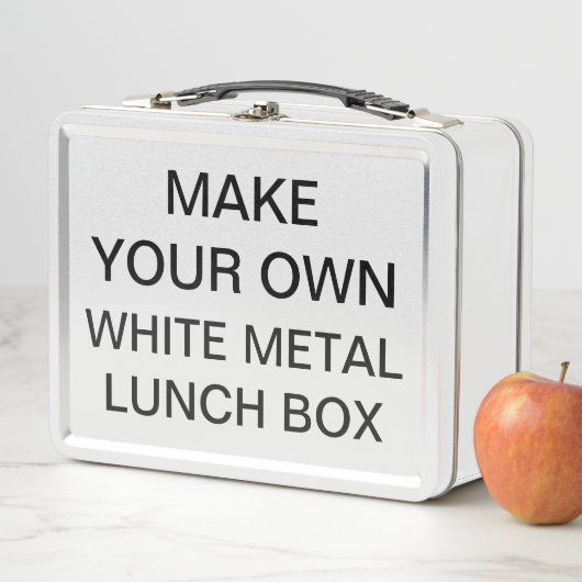 Kundenspezifischer personalisierter klassischer metall lunch box (Beispiel)