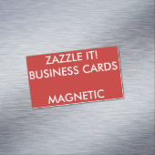 Kundenspezifischer personalisierter magnetischer magnetische visitenkarte (Beispiel)