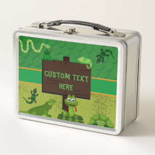 Kundenspezifischer personalisierter metall lunch box