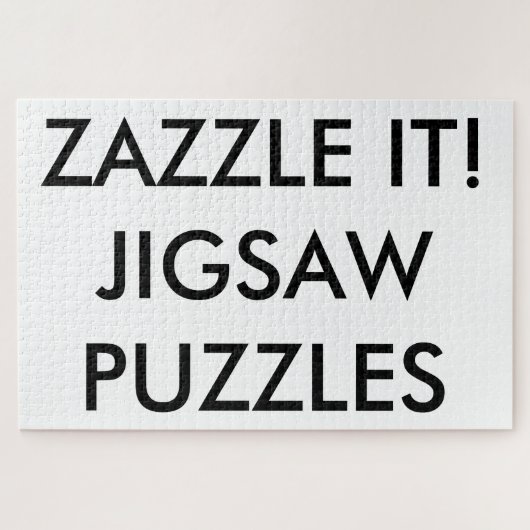 Kundenspezifischer personalisierter Riese 30"" Puzzle (Horizontal)