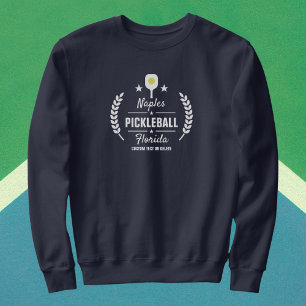 Kundenspezifischer Pickleball Verein addieren Sweatshirt