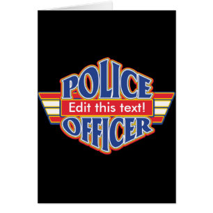 Kundenspezifischer Polizeibeamte