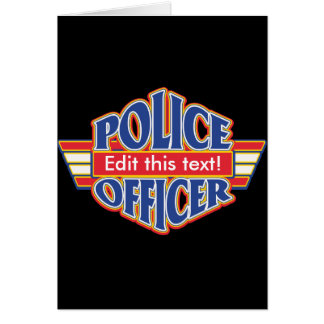 Kundenspezifischer Polizeibeamte