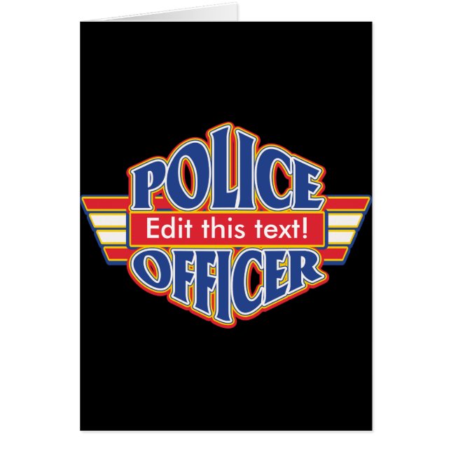 Kundenspezifischer Polizeibeamte (Vorne)