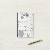 Kundenspezifischer Post-it Klebezettel (Auf Schreibtisch)