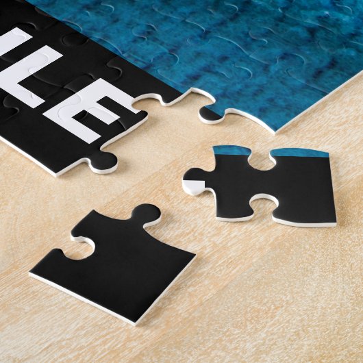 Kundenspezifischer Puzzle-Bild-Boxer-Hintern Puzzle (Seite)