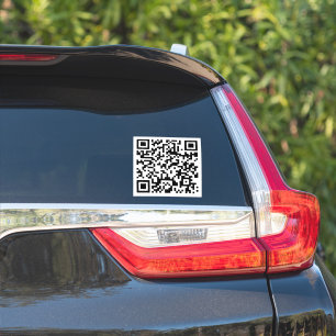 Kundenspezifischer QR-Code Aufkleber