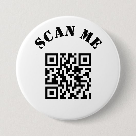 Kundenspezifischer QR-Code Button (Vorderseite)