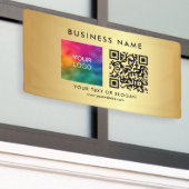 Kundenspezifischer QR Code Firmenlogo Außenwerbung Banner (Äußeres Gebäude)