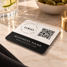 Kundenspezifischer QR-Code für Business-Logos und
