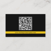 Kundenspezifischer QR-Code für das Logo QR-Code de Visitenkarte (Rückseite)