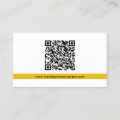 Kundenspezifischer QR-Code für das Logo QR-Code de Visitenkarte (Rückseite)