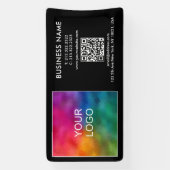 Kundenspezifischer QR-Code für Unternehmen Moderne Banner (Vertikal)