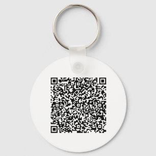 Kundenspezifischer QR-Code und Logo-Branding Schlüsselanhänger