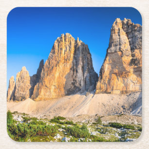 Kundenspezifischer quadratischer Coasters Torres Rechteckiger Pappuntersetzer