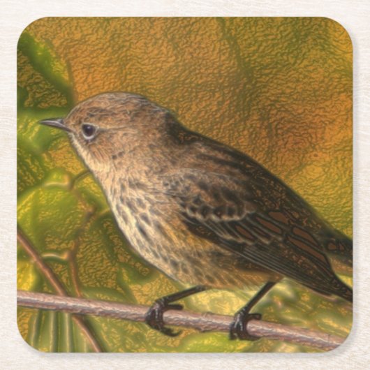 kundenspezifischer quadratischer Untersetzer (Vorderseite)