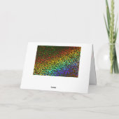 Kundenspezifischer Regenbogen LGBT zu meinem Karte (Rückseite)