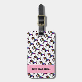 Kundenspezifischer Rennpferd-Gepäckanhänger Gepäckanhänger