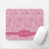 Kundenspezifischer rosa Chintz Mousepad (Mit Mouse)