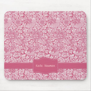 Kundenspezifischer rosa Chintz Mousepad