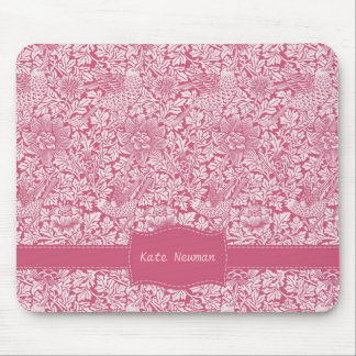 Kundenspezifischer rosa Chintz Mousepad