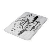 Kundenspezifischer rustikaler badematte (Schrägansicht)