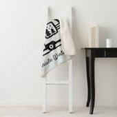 Kundenspezifischer rustikaler sherpadecke (Beispiel)