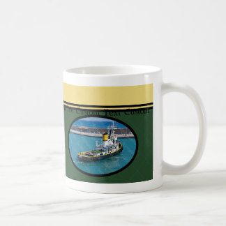 Kundenspezifischer Schlepper-Boots-Kapitän Mug Kaffeetasse