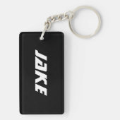 Kundenspezifischer Schlüsselanhänger - (Rückseite)