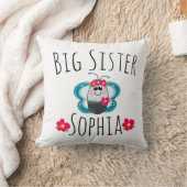 Kundenspezifischer Schmetterling und Blume der Kissen (Decke)